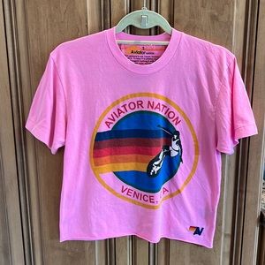 Aviator Nation Cropped Tee